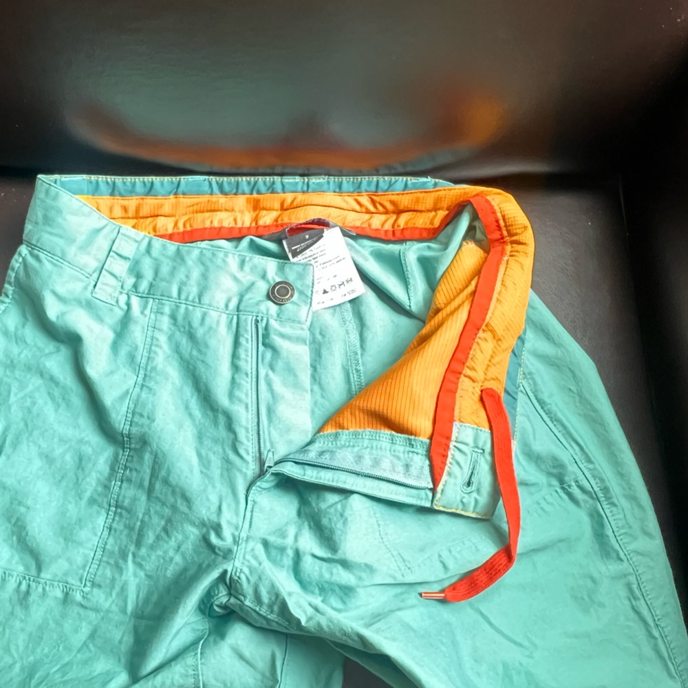 Teal outdoor research quarry pants outdoors size 2